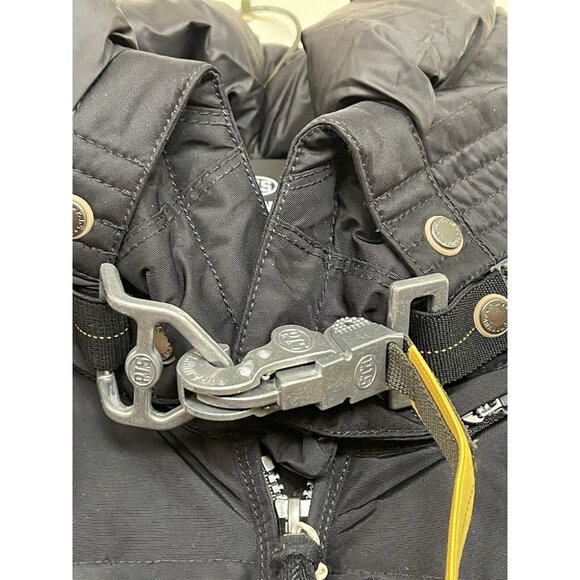 Parajumpers Coat Womens Long Bear Long Jacket Black Size Small S Down Hooded - Picture 11 of 16